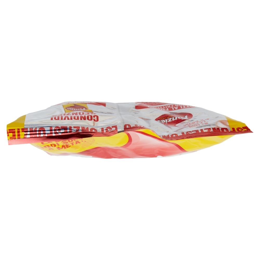 Fonzies Der originale, Original knusprige Mais-Snack mit Käse-Geschmack, Mais snack mit Käse –Beutel 24 x 100g + Beni Culinari Kostenloser Schlüsselanhänger