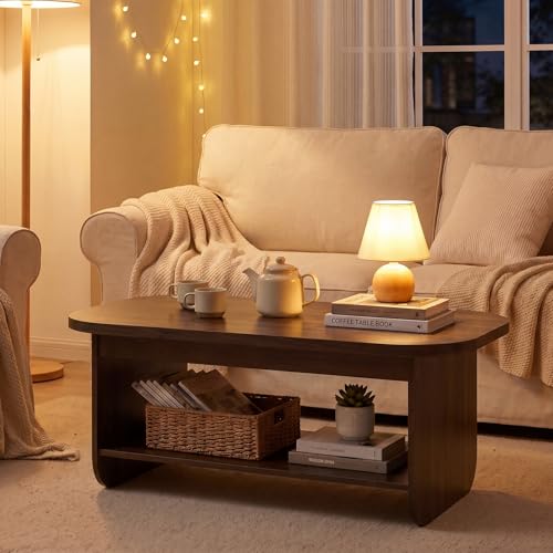 Giantex Oval Coffee Table 47