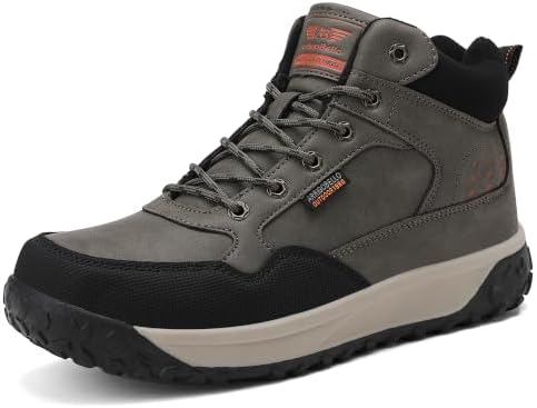 ARRIGO BELLO Winterschuhe Herren Winterstiefel Gefüttert Schneestiefel | Rutschfest, Wärme Stiefeletten, Schnürsenkel Winterboots für Wander, Trekking, Alltag Pendeln