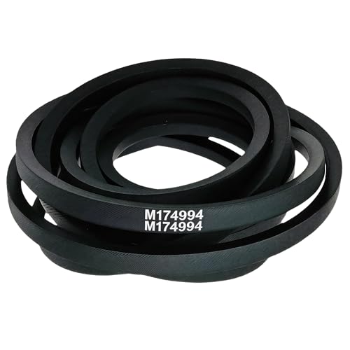 M174994 42 Inch Belt for John Deere X330 X350 X354 X370,1/2" x 144.8"