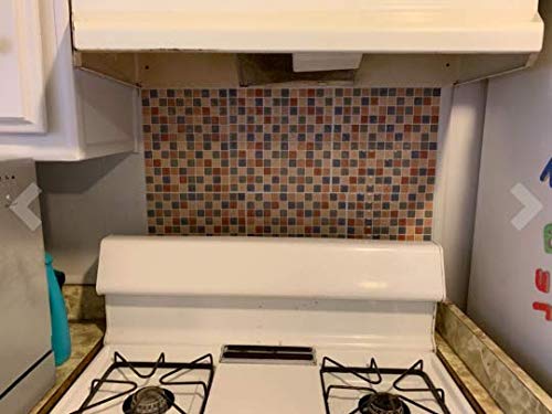 Yipscazo Peel and Stick Backsplash Tile for Kitchen, Kitchen Backsplash Peel and Stick in Org Maple (5 Sheets 10"x10") - Thumbnail 3