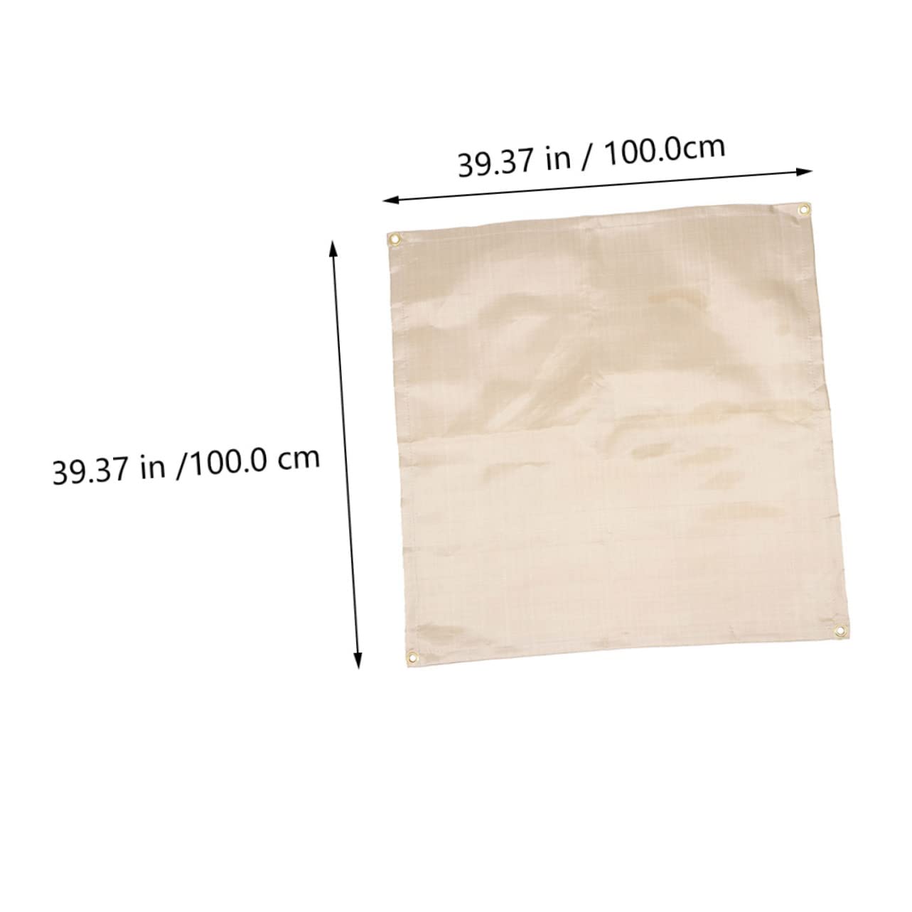 BCOATH Fireproof Barbecue Protective Blanket Flame Resistant Cloth for Outdoor Grilling and Camping Easy to Store