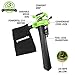 Greenworks 12 Amp 235MPH Variable Speed Corded Blower/Vac includes Metal Repeller, 24072