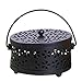Produktbild BOROK Mosquito Coil Halter Sandelholz Räucherstäbchenhalter Moskito-Spulenhalter Klassischer Anti-Mücken Spirale Halter Insektenspiralhalter