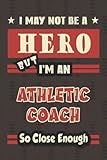 Photo Gallery hero athletic coach gift notebook: 6x9 inch college ruled notebook 120 pages, perfect for notes, journaling, gift for co-workers Photo Gallery hero athletic coach gift notebook: 6x9 inch college ruled notebook 120 pages, perfect for notes, journaling, gift for co-workers