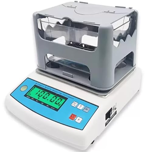 Automatic Gold Purity Tester - Solid Densimeter Density Meter for Precious Metals, 0.01g Precision, Quick 10s Measurement, 300g Capacity, Reliable Gold Testing Kit