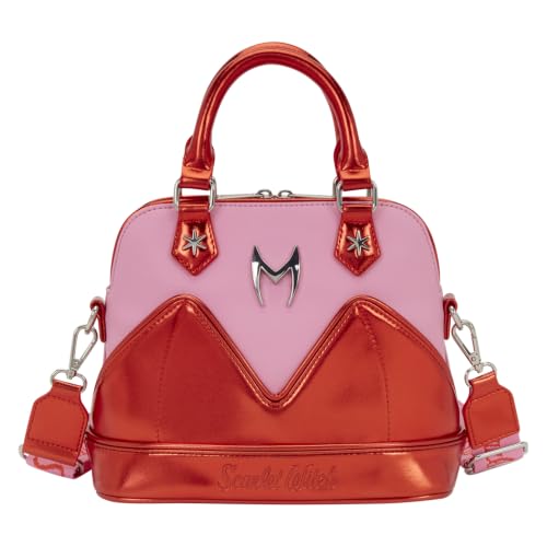 Loungefly Marvel: Scarlet Witch - Wanda - Crossbody Bag with Adjustable Jacquard Strap - Collectible Bags
