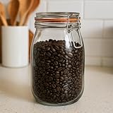 Argon Tableware Glass Jars with Airtight Metal Clip Lid - 1500ml/50.7oz - 3 Pack - 4 Colour Seals - Large Kitchen Storage Container Round Preserving Jar for Pickling, Chutney, Jam, Coffee - Image 7