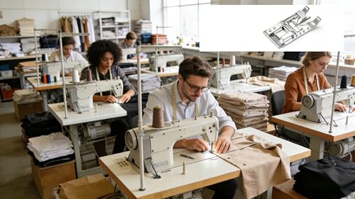 Prensatelas Edge Joining para máquina de coser miniatura 2