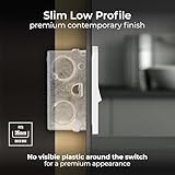 BG Electrical Switched Fused Connection Unit with LED Power Indicator and Flex Outlet, Fused Spur Switch, Double Pole, Screwless Front Plate, Round Edges, Evolve, Pearlescent White, 13A, PCDCL52W - Image 3