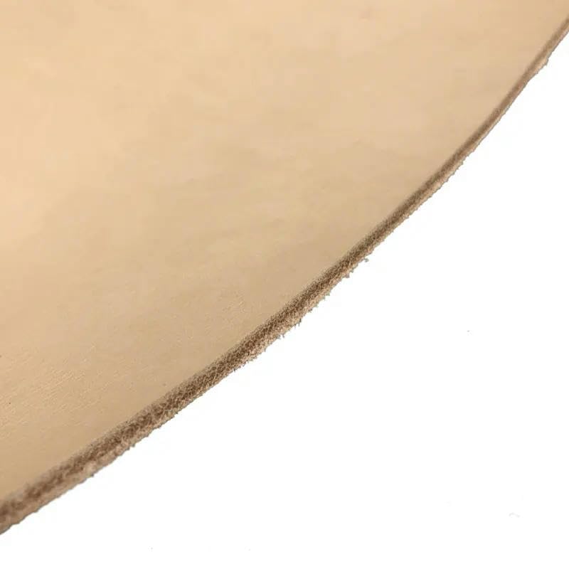 ROCILA Pelle bovina conciata al vegetale Materiale 3.5mm di spessore Primo strato di cuoio genuino per il mestiere di arte fatto a mano di DIY