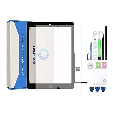 getalong Screen for ipad 9 9th Gen 2021 (A2602 A2603 A2604 A2605),10.2 inch Touch Screen Replacement Parts Digitizer Glass Assembly with Home Botton (No Touch IC) + Screen Protector and Tools Cover