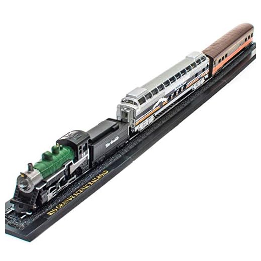Seven Secrets | Río Grande Scenic Railroad Miniatura Modelo de tren fundido a presión escala 1/220 Calibre Z | KB19