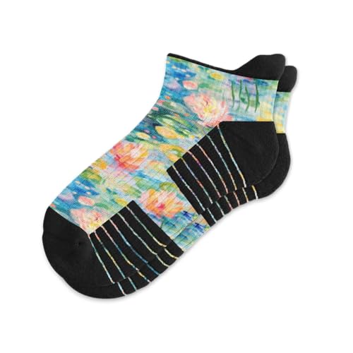 Image of Viasox Ankle Compression Socks for Women & Men, 14 mmHg Support Improves Circulation, Extra Cushioned