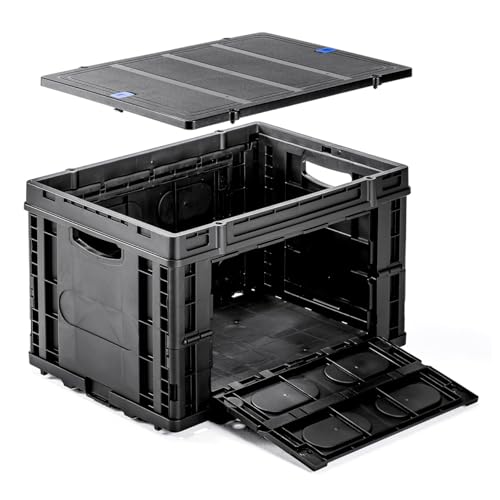 �T�����_�C���N�g �܂肽���݃R���e�i �{�b�N�X ���J���Ή� ���O���� �ӂ��t�� �e��65L �ω׏d25kg �X�^�b�L���O �A�E�g�h�A ���[�{�b�N�X �I���R�� �u���b�N 100-CNT001CV