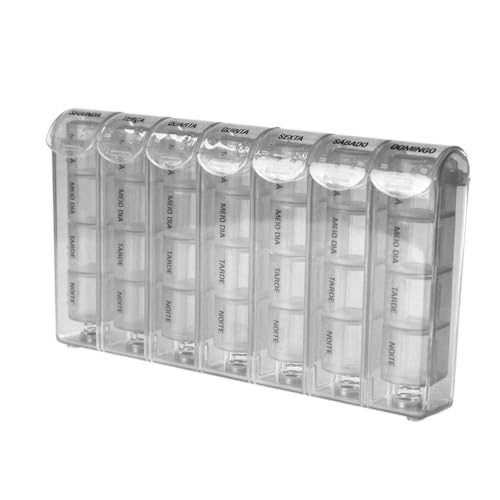 Porta Comprimidos Turno Translúcido Incoterm