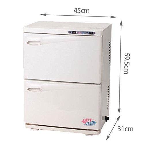 タオルクーラー ＆ タオルウォーマー 温冷 2ドア横開き 30L 【6.5L/12L/15L/30L】 [ タオルスチーマー ホットボックス タオル  おしぼり ウォーマー スチーマー 業務用 保温器 冷温庫 ]