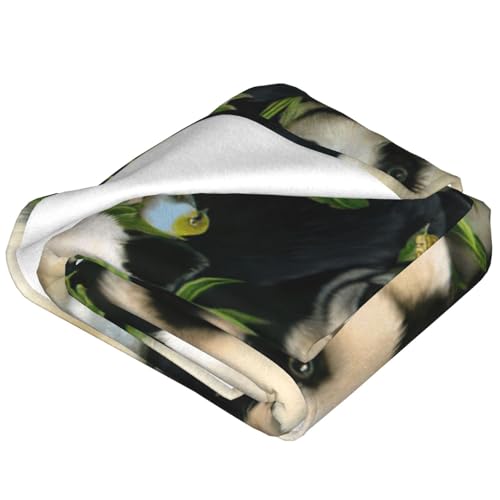 Couverture polaire panda de qualité supérieure textile doux et chaud de lit - 4