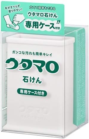 Amazon.co.jp: 東邦 ウタマロ石鹸 133g 4個 専用 ケース 付き 洗濯石鹸