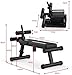 ZQJYMXM Adjustable Benchs Dumbbell Stool Roman Chair Incline Abs Flat Fly Weight Press Fitness Machine Multi-Functional Sloping Plate Sit-Ups Equipment Home Auxiliary Traini