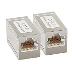 AXFEE – AXFEE RJ45 Kupplung Cat7, 2 Stück CAT6 Verbinder für LAN Kab