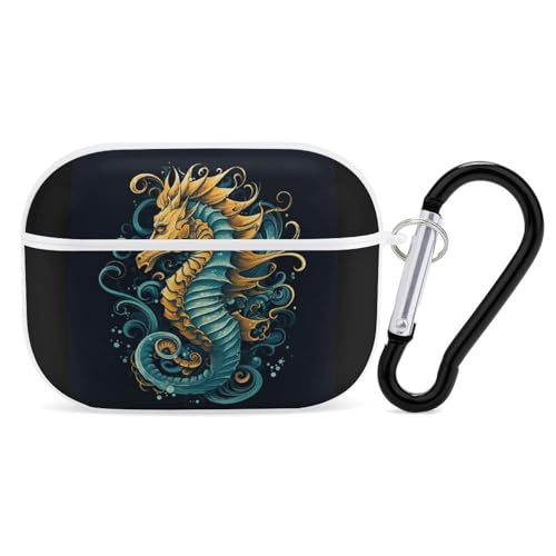Airpod Pro ��2����/��1����^�c�m�I�g�V�S�u���[�p�^�[���P�[�X�J�o�[ �ϏՌ��ی�P�[�X �L�[�`�F�[�������O�t�� ���h�~ �n�[�h PC �t���h���b�v�w�b�h�z���P�[�X �j�����p �z���C�g