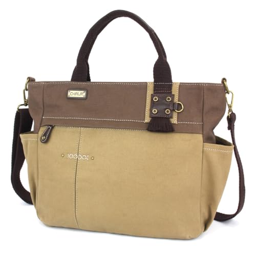 Bolso Tote Multi Bolsillos con Correa Cruzada Desmontable miniatura 1