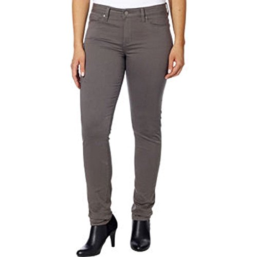 Calvin Klein Womens Sateen Pant Size 6 Dark Grey