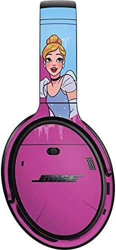 Skinit Decal Audio Skin Compatible with Bose QuietComfort 35 II Headphones - Officially Licensed Disney Princess Cinderella Art Design