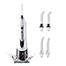 Water Flosser Professional Cordless Dental Oral Irrigator - Portable and Rechargeable IPX7 Waterproof 3 Modes Water Flossing with 4 Jet Tips for Home and Travel,Braces & Bridges Care