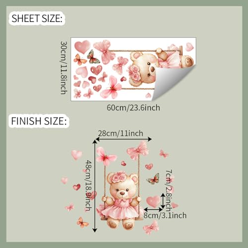 Vinilo decorativo Achang para pared con diseño infantil miniatura 2