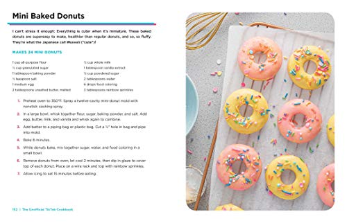 Image of The Unofficial TikTok Cookbook: 75 Internet-Breaking Recipes for Snacks, Drinks, Treats, and More! (Unofficial Cookbook Gift Series)