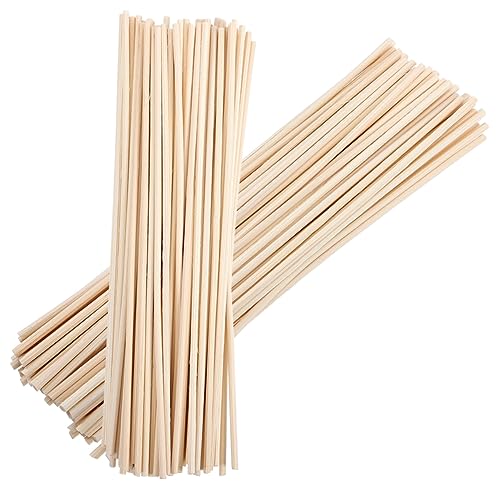 Holibanna 100Piezas Varillas Difusoras de Ratán Natural para Suministro de Habitaciones para Ambientar y Oficinas