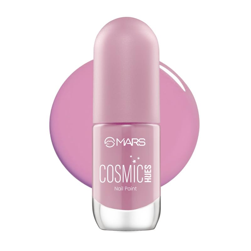 MARS Cosmic Hues Nail Paint (10.0 ml) (36-SATURN) | Intense Color | Ultra-Glossy Shine | Long-Lasting & Chip-Resistant | Non-Sticky | Quick-Drying Formula