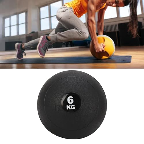 Ballon Médicinal d'entraînement Physique, Balles de Sport en PVC à Absorption des Chocs pour Hommes, Conception à Poids Propre, pour Salle de Sport (6KG) – Image 4