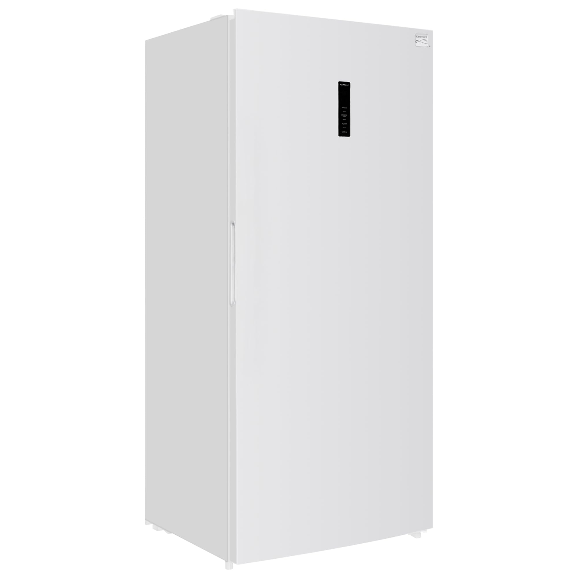 Kenmore 21.0 Cubic Feet Capacity Upright freezer - Convertible Refrigerator/Freezer, 4 Shelves, Garage Ready, Meat Storage, Auto Defrost, Congelador For Home, Apartment, Cottage, Basement,Dorm White