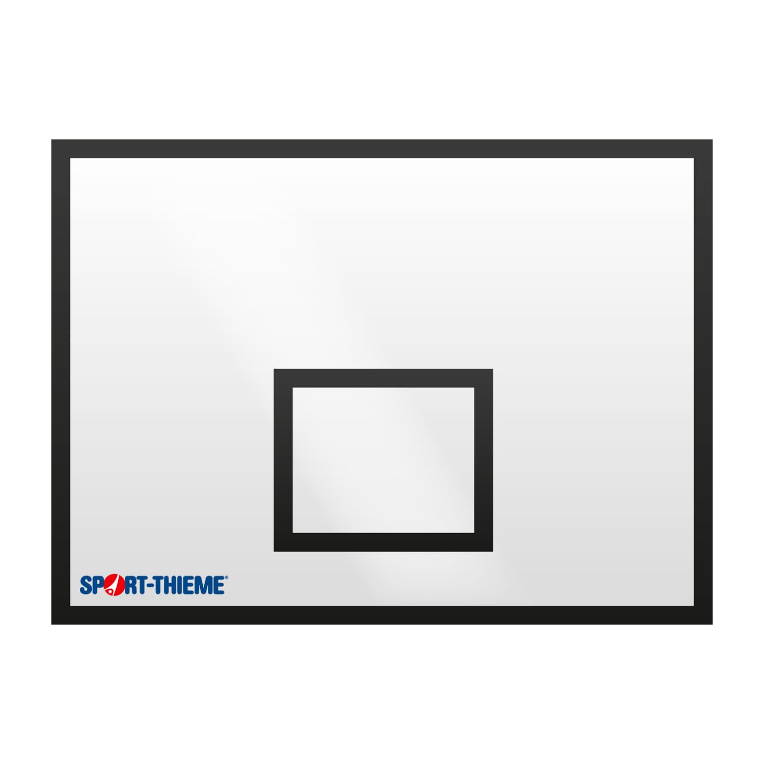 Sport-Thieme Basketball-Zielbrett Multiplex | Indoor Basketball Backboard aus Birke | Versiegelte Kanten Weiß |Für Training & Freizeit | Beidseitig beschichtet | Multiplex Material