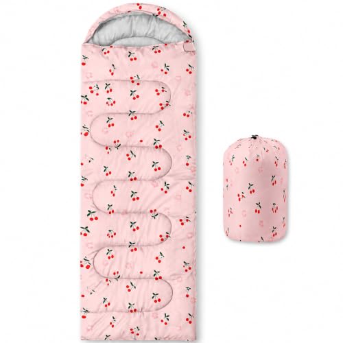 AILONEN Bolsa de Dormir Midnight Meow, Diseño de Ojos de Gato Carbón, Portátil para Camping y Dormidas miniatura 1