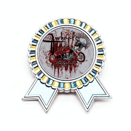 Broche squelette sanglante pour veste en jean lors de soirées