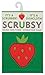MU Kitchen Scrubsy Dishcloth and Scrubber, Strawberry