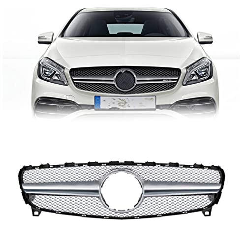 Grille de calandre Benz Classe A W176 2016-2018 argent kit maille capot avant A200 A250