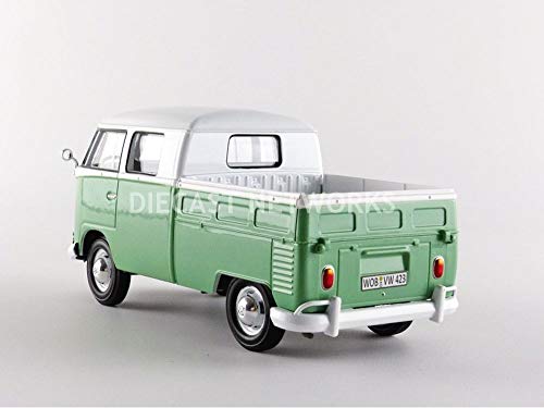 Motormax 1/24 Volkswagen T1 Kombi Pick Up 1976 miniatura 5