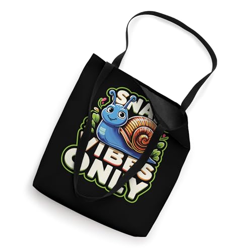 Snail Lover Snail Vibes Only Tote Bag miniatura 2