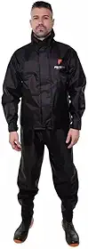 Conjunto Capa Chuva Roupa Motoboy Nylon Impermável C/gola