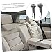 FELTECHELECTR Adjustable Locking Car Seat Headrests Guide Inserts Pair Compatible with Truck and Car Headrest Posts for Comfortable Driving Support