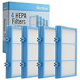 DerBlue 4pcs Replacement HEPA Filters for Holmes AER1 Type Total Air Filter,HAPF30AT for Purifier HAP242-NUC