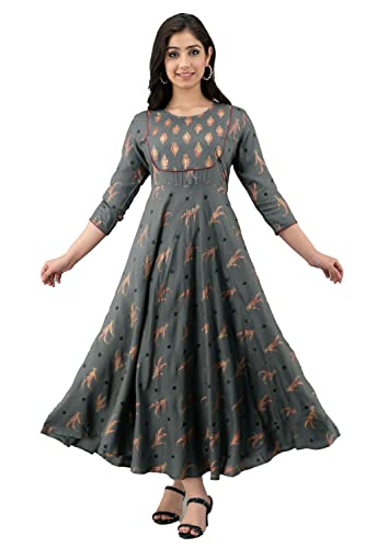 Image of Women's Rayon Flared Kurta