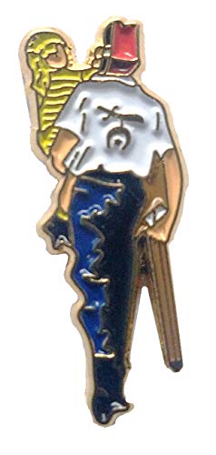 GENUINE TEXAS BRAND Silent Messenger Shriner Tie or Lapel Pin