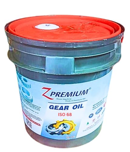 Image of ZPremium Industrial Lubrication Oil ISO VG 68 - High-Performance Lubricant for Hydraulic Systems, Gearboxes, Gears, Bearings, Pumps & Industrial Machinery | 20 Litre Can