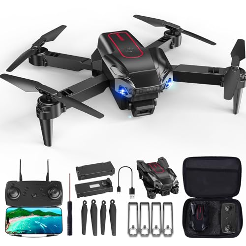 Mini Foldable Drone with 1080P Camera and Flips